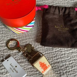 Kate Spade Takeout Box Key Ring